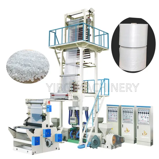 ABC Plastic Film Blowing Machine Plastic Film Slitting Machine Single Layer Double Layer Three Layer Film Blown Machine Plastic Film Extruder Machine